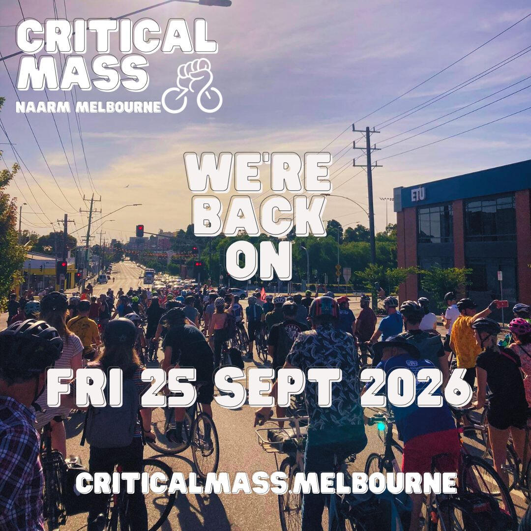 Critical Mass 25 September 2026 Critical Mass 25 September 2026